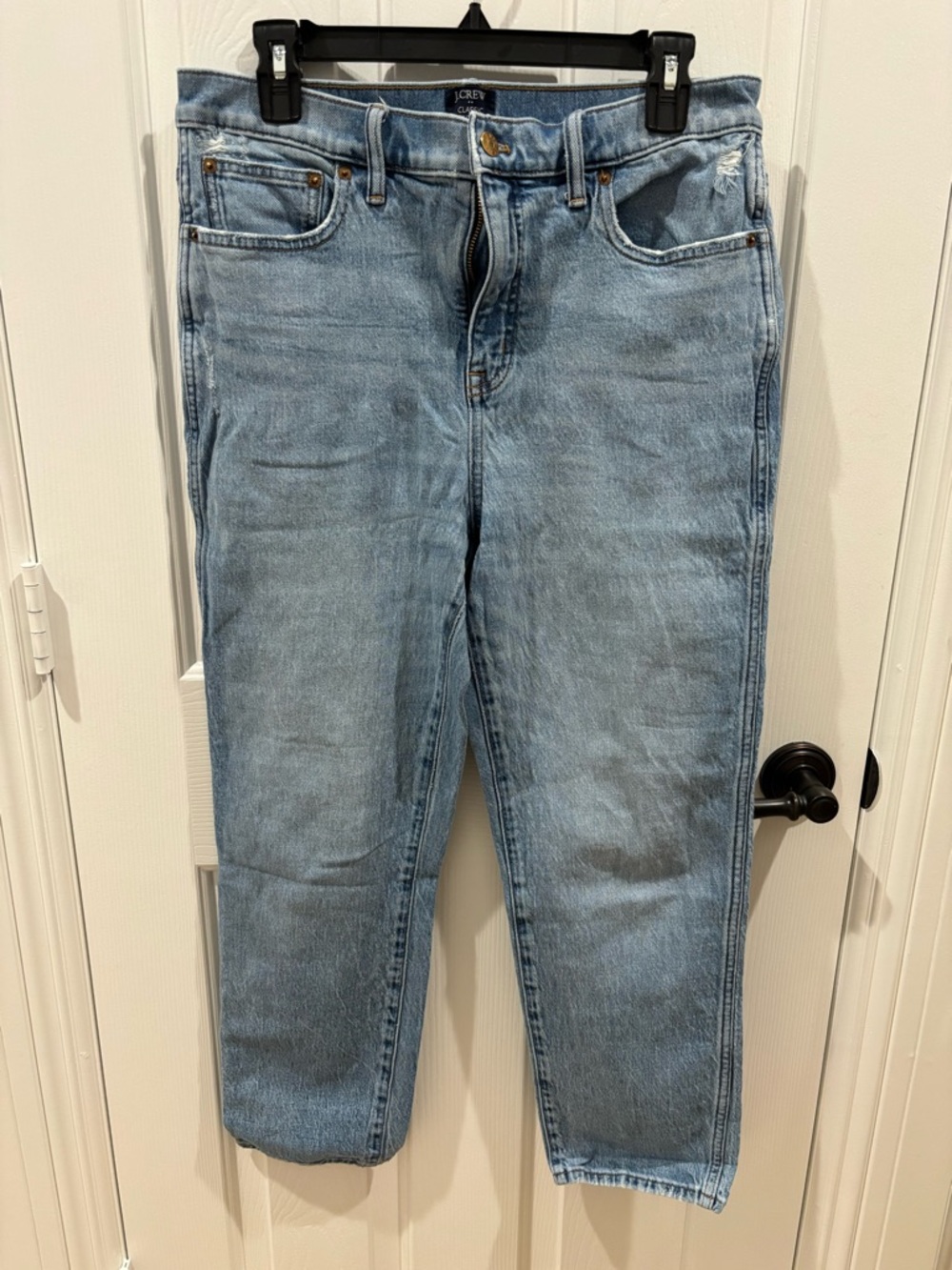 J. Crew Women’s Classic Vintage Light Wash Relaxed Jeans